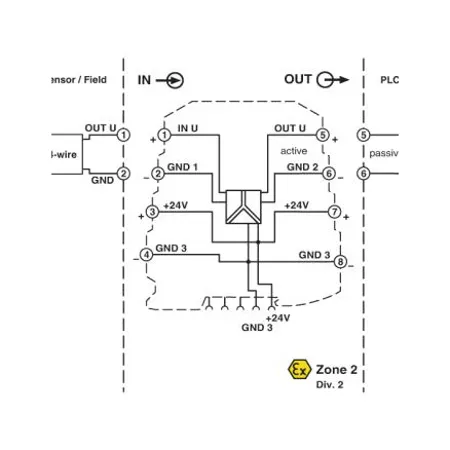 Phoenix Contact, Signal conditioner - MINI MCR-SL-U-U
