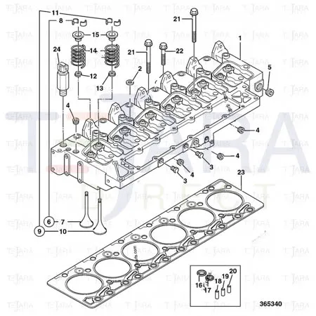 JCB Part No.# 02/910116, GUIDE - JCB Spare Parts