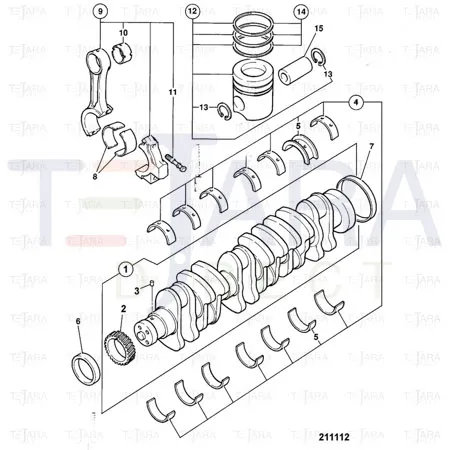 JCB Part No.# 02/910859, KIT WEAR SLEEVE - JCB Spare Parts