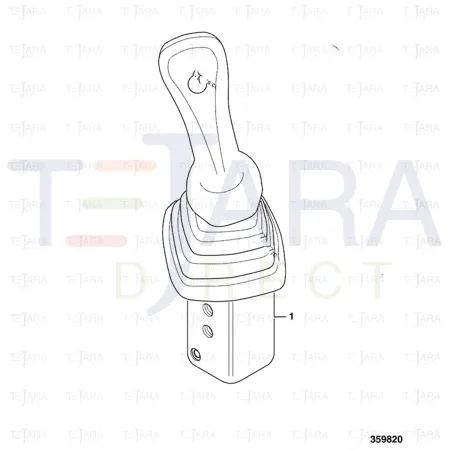JCB Part No.# 25/220714, OIL PILOT JOYSTICK P55 - JCB Spare Parts