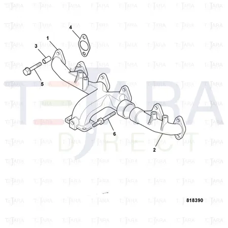 JCB Part No.# 02/911859, Gasket - JCB Spare Parts