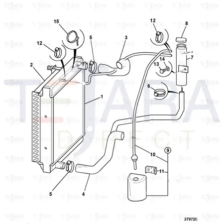 JCB Part No.# 160/01980, CAP - JCB Spare Parts