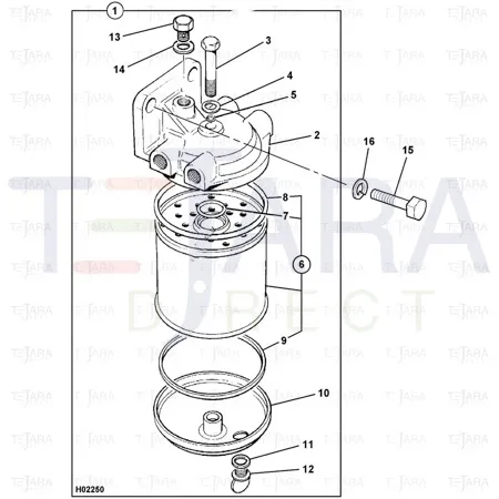 JCB Part No.# 828/00086, SEAL - JCB Spare Parts