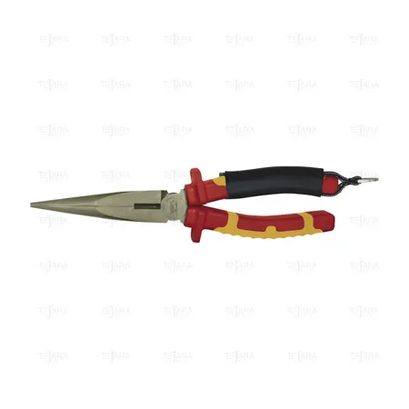 LONG NOSE PLIER 200 MM MASTERCUT TITACROM® BIMAT 1000 V ANTIDROP ACO - EGA Master