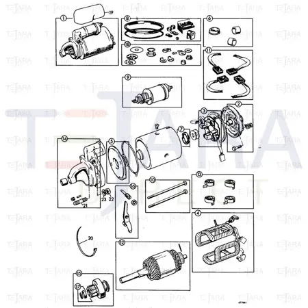 JCB Part No.# 709/02805, Kit-bush - JCB Spare Parts