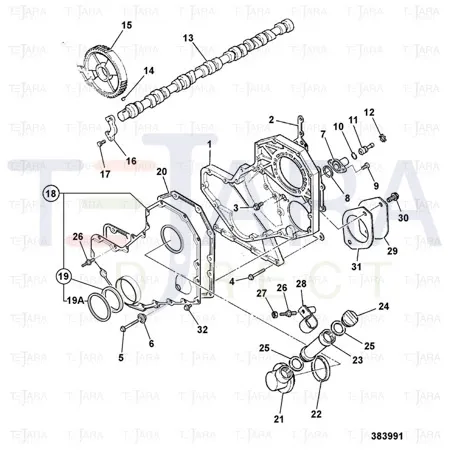 JCB Part No.# 02/910057, O RING - JCB Spare Parts