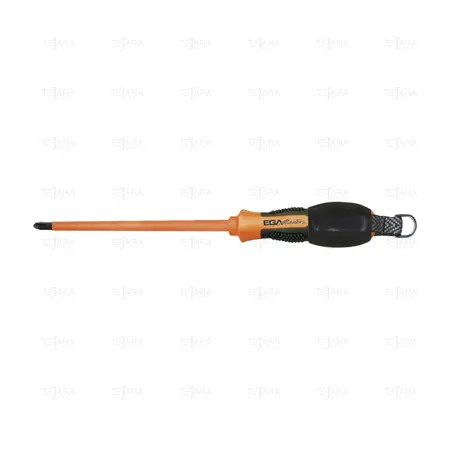 SCREWDRIVER FOR TERMINAL SCREW (SLOTTED/PHILIPS) PH-2 X 125 MM MASTERTORK 1000 V ANTIDROP ACO - EGA Master