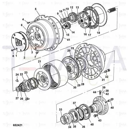JCB Part No.# 10/906578, SHIM - JCB Spare Parts