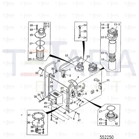 JCB Part No.# LBQ1653, O RING - JCB Spare Parts