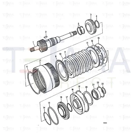 JCB Part No.# 04/500201, SEAL - JCB Spare Parts