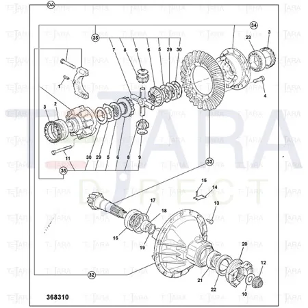 JCB Part No.# 10/908821, LIP SEAL - JCB Spare Parts