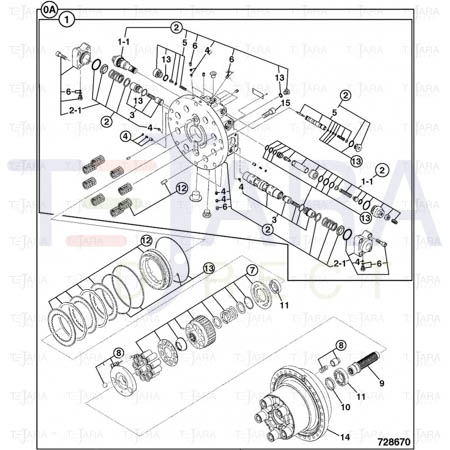 JCB Part No.# 25/222665, VALVE RELIEF - JCB Spare Parts