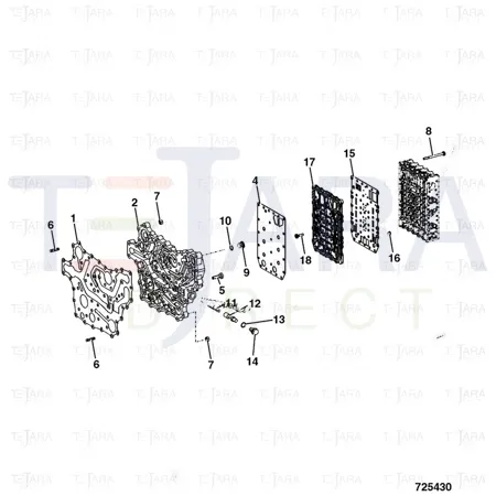 JCB Part No.# 04/600738, SS.P.N333/G8190 SHEET - JCB Spare Parts