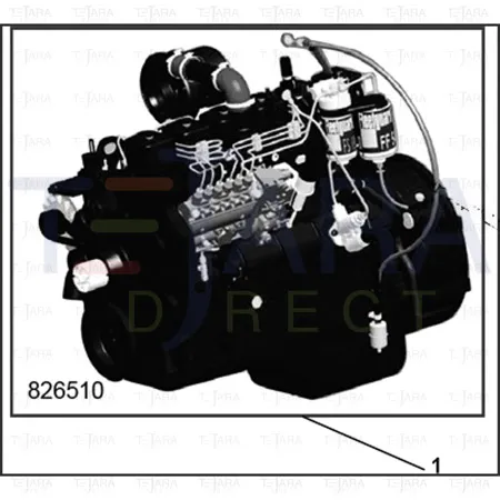 JCB Part No.# 229/01010, Engine JS200-Cummi - JCB Spare Parts