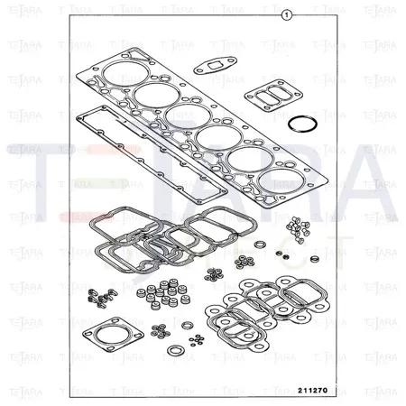 JCB Part No.# 02/910507, SCREW - JCB Spare Parts