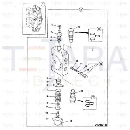 JCB Part No.# 25/924137, SPRING - JCB Spare Parts