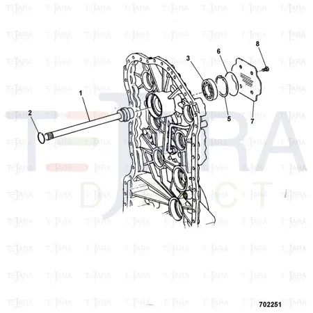 JCB Part No.# 04/600399, RING - JCB Spare Parts