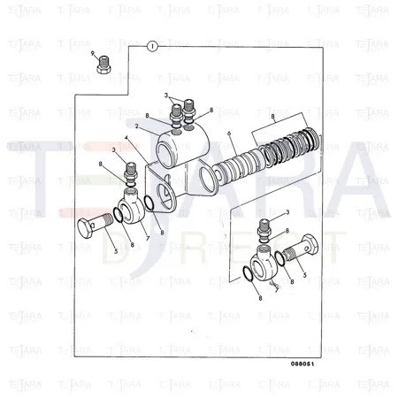 JCB Part No.# 190/33806, SPARES KIT - JCB Spare Parts