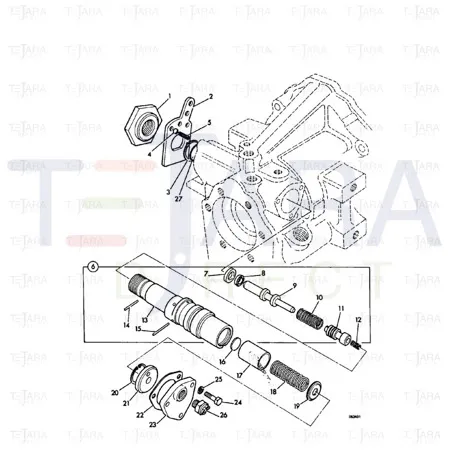 JCB Part No.# 04/500274, GASKET - JCB Spare Parts