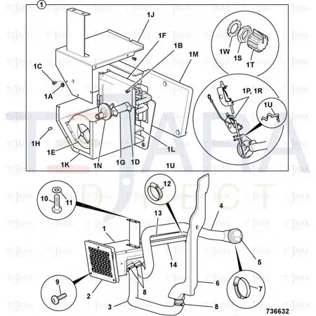 JCB Part No.# 30/925900, Screw - JCB Spare Parts