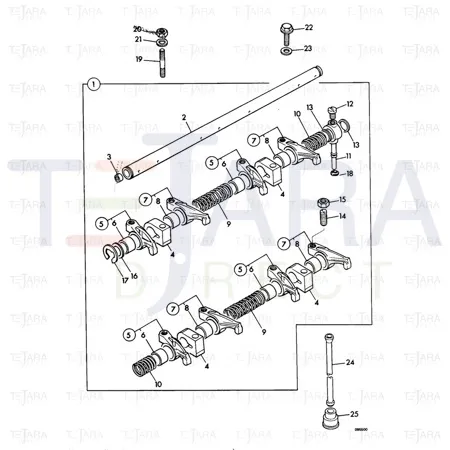 JCB Part No.# 02/100287, CIRCLIP - JCB Spare Parts