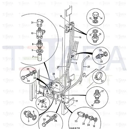 JCB Part No.# 25/221381, VALVE LOAD DURATION - JCB Spare Parts
