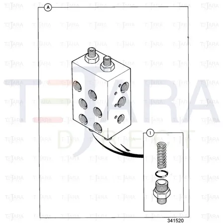 JCB Part No.# 340/00055, Kit repair - JCB Spare Parts