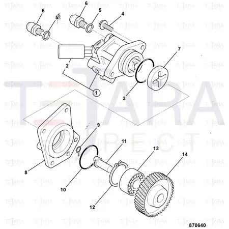 JCB Part No.# SC1539298, PUMP -LIFT - JCB Spare Parts