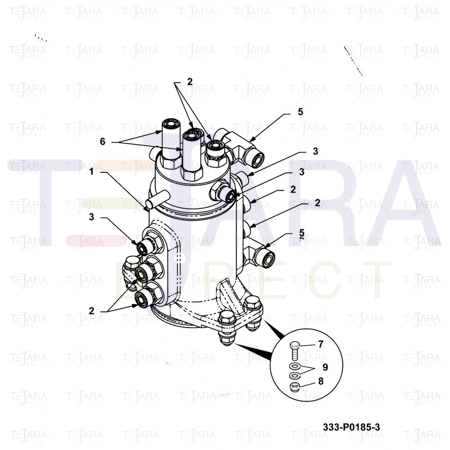 JCB Part No.# 20/925563, SEAL KIT - JCB Spare Parts