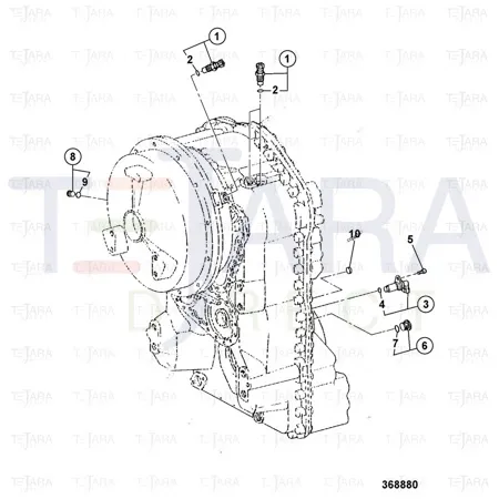 JCB Part No.# 717/20065, SENSOR SPEED - JCB Spare Parts