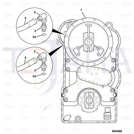 JCB Part No.# 616/80160, Hose - JCB Spare Parts