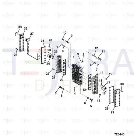 JCB Part No.# 331/42602, PISTON CONTROL - JCB Spare Parts