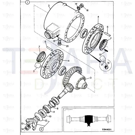 JCB Part No.# 4102/1212, MULTIGASKET - JCB Spare Parts