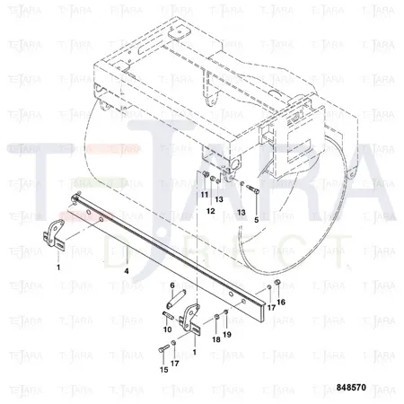 JCB Part No.# 4004/18305, BOLT M20 X 60 - JCB Spare Parts