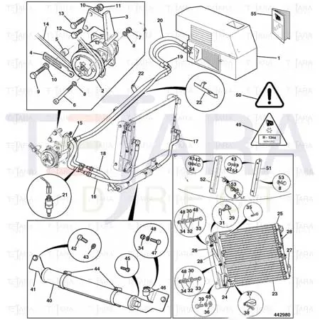 JCB Part No.# 1318/0303Z, SET SCREW M8x16 NYLON - JCB Spare Parts