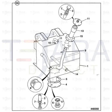 JCB Part No.# 332/F0330, GASKET - JCB Spare Parts