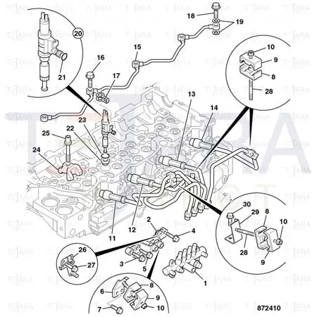 JCB Part No.# 02/801913, Washer sealing - JCB Spare Parts