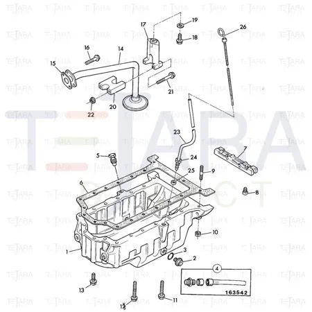 JCB Part No.# 02/201379, GASKET - JCB Spare Parts