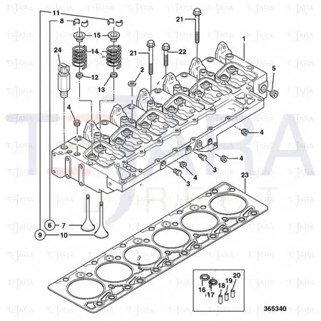 JCB Part No.# 02/910114, INSERT - JCB Spare Parts