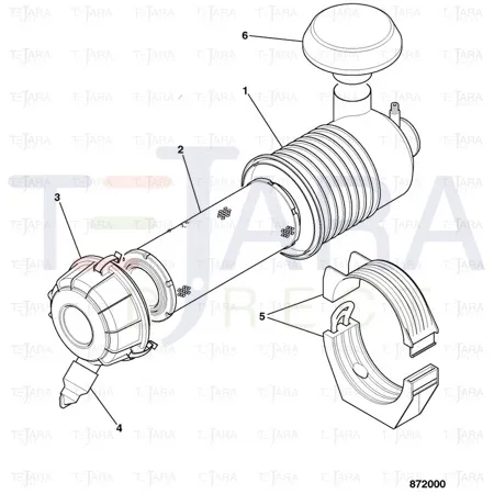 JCB Part No.# 321/10093, Element air - JCB Spare Parts