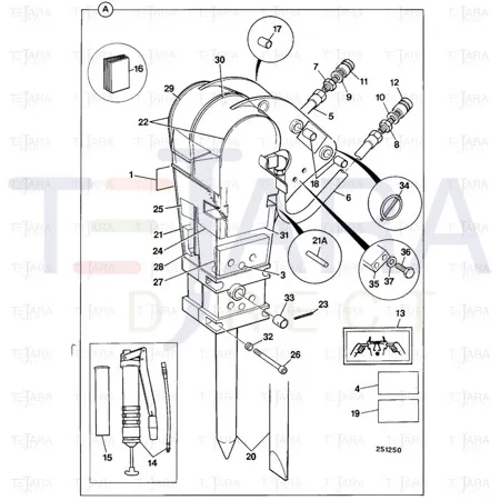 JCB Part No.# 826/01598, LYNCH PIN - JCB Spare Parts