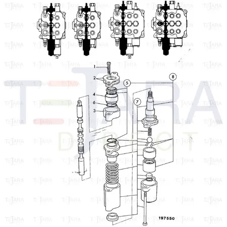JCB Part No.# 25/974608, HOUSING - JCB Spare Parts