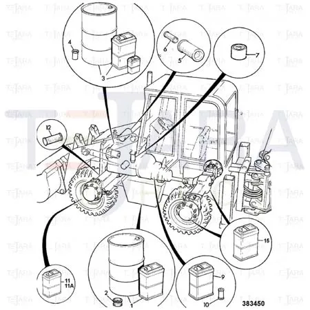 JCB Part No.# 32/905002, ELEMENT PQ300 - JCB Spare Parts