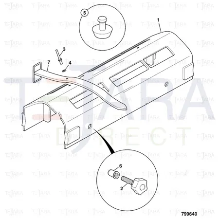 JCB Part No.# 826/11376, HAND WHEEL - JCB Spare Parts