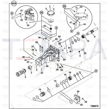 JCB Part No.# 331/55990, Restrictor - JCB Spare Parts