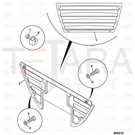 JCB Part No.# 1315/0312Z, SET SCREW M8x50 - JCB Spare Parts