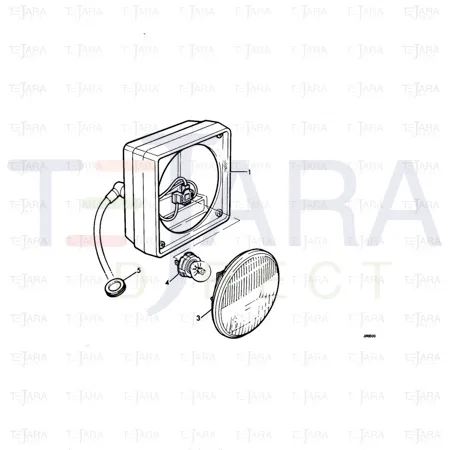 JCB Part No.# 2410/0113, GROMMET - JCB Spare Parts