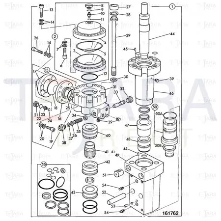 JCB Part No.# 903/04610, DIAPHRAGM - JCB Spare Parts