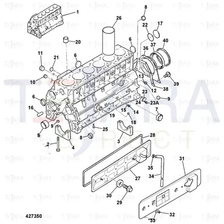 JCB Part No.# 02/910795, SEAL, O RING - JCB Spare Parts