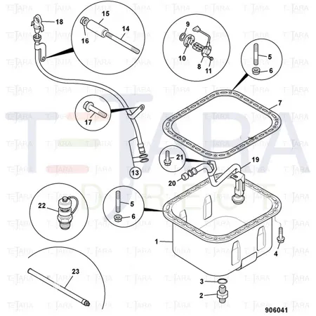 JCB Part No.# 02/801795, Seal - JCB Spare Parts